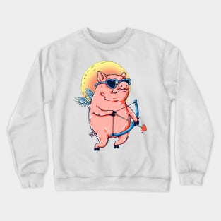 Angel Pig Crewneck Sweatshirt